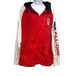 Vintage DGK 2002 Windbreaker Jacket Size Large Dirty Ghetto Kids Street Skate